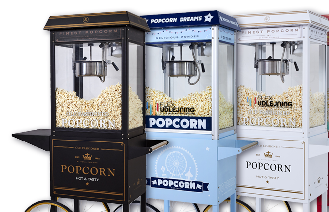 Popcornmaskine Leje